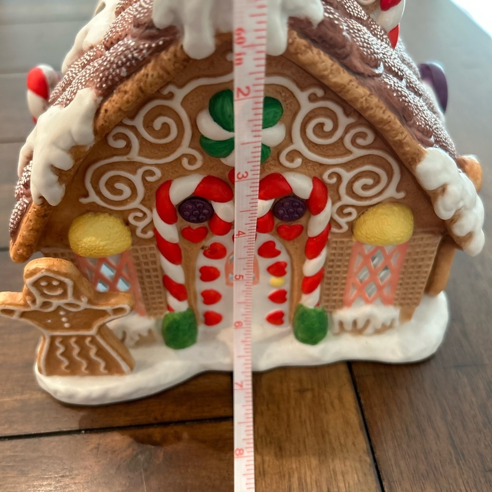 Vintage Partylite Gingerbread House Tea Light Holder Oh So Adorable! - Picture 11 of 11